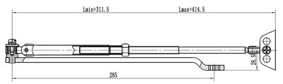 Рычаг 503 LONG Vizit