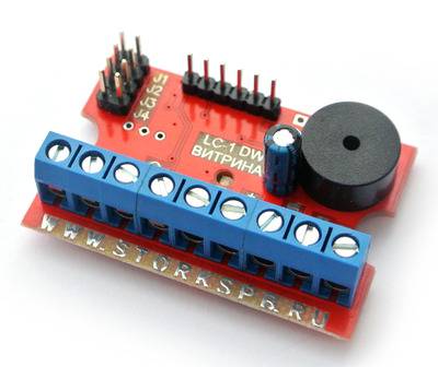 Контроллер LC-1DW «Витрина» для охраны витрин СТОРК